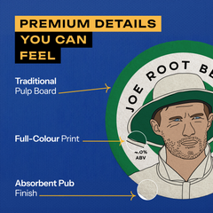 England Cricket Beer Mats