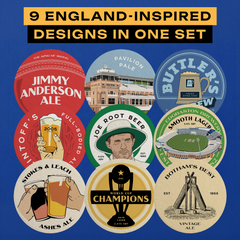 England Cricket Beer Mats