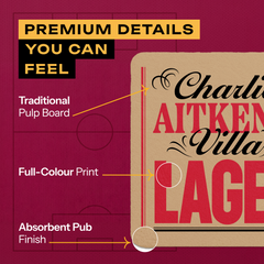 Aston Villa Beer Mats