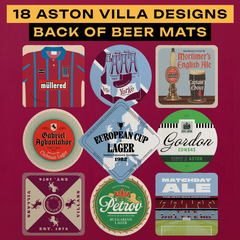 Aston Villa Beer Mats