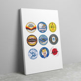 Brighton Beer Mat Art