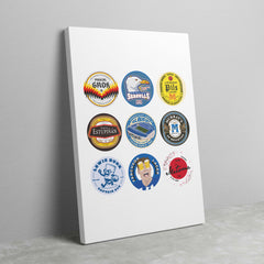 Brighton Beer Mat Art