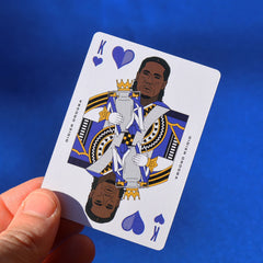 The Blues Playing Cards