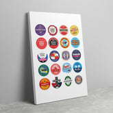 Formula 1 2024 Beer Mats Art