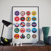 Formula 1 2024 Beer Mats Art