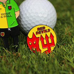 Keane & Cantona Man United Golf Divot Tool & Ball Marker