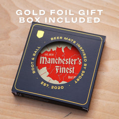 Man United Beer Mats