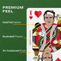 Tennis Playing Cards - Gold Foil Edition
