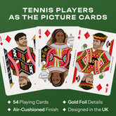 Tennis Playing Cards - Gold Foil Edition
