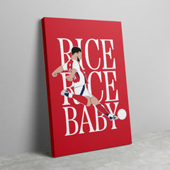 Rice Rice Baby on red - AFC