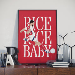 Rice Rice Baby on red - AFC