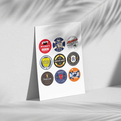 Scotland Beer Mat Print