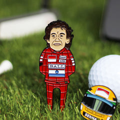 Ayrton Senna F1 Golf Divot Tool & Ball Marker