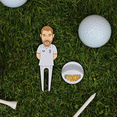 Ben Stokes England Cricket Golf Divot Tool & Ball Marker