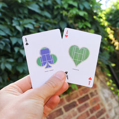 Tennis Playing Cards - Gold Foil Edition