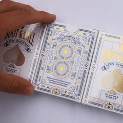 North London Whites Playing Cards