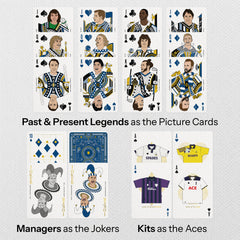 North London Whites Playing Cards