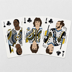 North London Whites Playing Cards