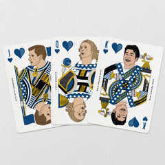 North London Whites Playing Cards