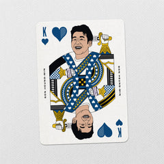 North London Whites Playing Cards