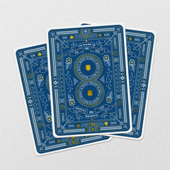 North London Whites Playing Cards