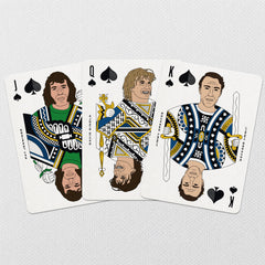 North London Whites Playing Cards