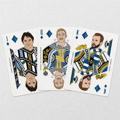 North London Whites Playing Cards
