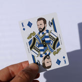 North London Whites Playing Cards