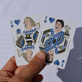North London Whites Playing Cards