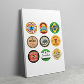 Newcastle Beer Mat Art