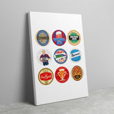 Crystal Palace Beer Mat Art