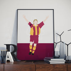 Stuart McCall home kit - Bradford