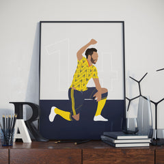 Aubameyang - AFC Yellow Kit