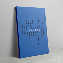 England Cricket Typography