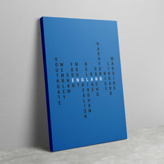 England Football Typography