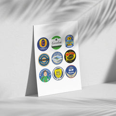 Everton Beer Mat Art