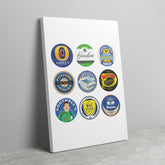 Everton Beer Mat Art