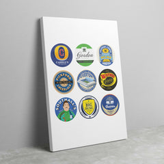 Everton Beer Mat Art