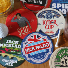Golf Beer Mats
