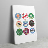 Leicester Beer Mat Art