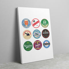 Leicester Beer Mat Art