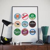 Leicester Beer Mat Art