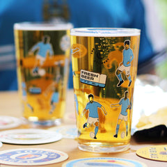 Man City Pint Glass