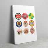 Middlesbrough Beer Mat Art