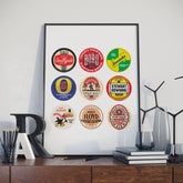 Middlesbrough Beer Mat Art