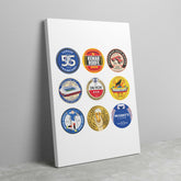 Rangers Beer Mat Art