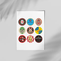 Sunderland Beer Mat Art