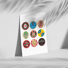 Sunderland Beer Mat Art