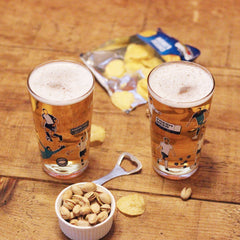 North London Whites Pint Glass