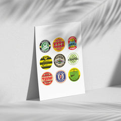 Watford Beer Mat Art